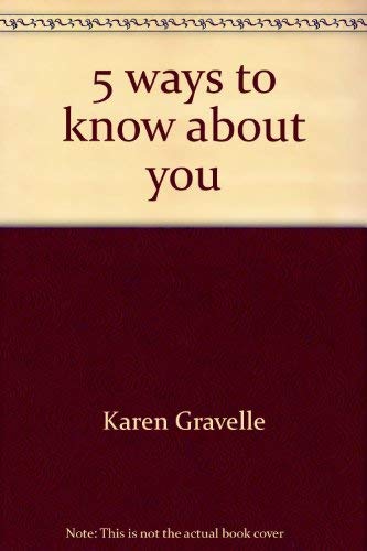 5 ways to know about you 0439417791 Book Cover