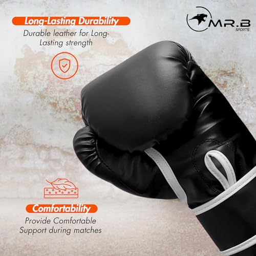 Image of Strong and Heavy Duty SRF Punching Bag Unfilled with Heavy Chain and Boxing Gloves for Muay Thai MMA Sparring Punching Training and Boxing (36 INCH)