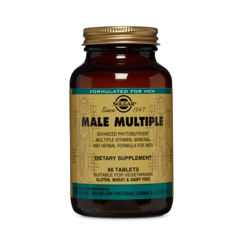 Solgar Male Múltiple (111724), Blanco, 60 Tabletas