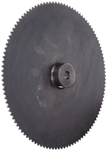 Martin Roller Chain Sprocket, Reboreable, Type B Hub, Single Strand, 35 Chain Size, 0.375