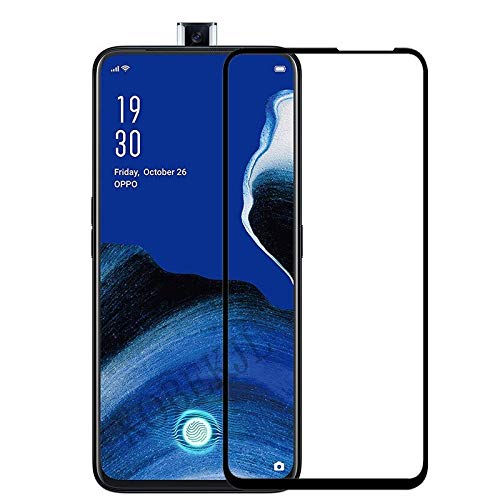MuzzOppo Reno 2F 9D Tempered Glass Screen Protector - Black