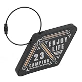HEEPDD Luce da Corsa a LED Dimmerabile ABS Ricaricabile per Cani 2600K Luce Bianca Calda Appesa Notte Corsa Avvertimento Luce di Sicurezza per Jogging Ciclismo Passeggiate con Cani