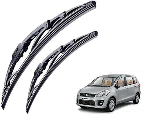 Image of WolkomHome High Performance OE Car Wiper Blade Replacement set of 2 Pc Right 20 inch Left 14 inch for Maruti Suzuki Ertiga Type-1