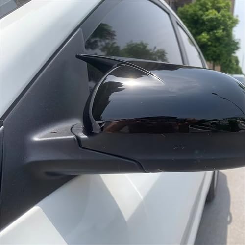 Coque rétroviseur design d'angle démoniaque noir pour KIA RIO 4