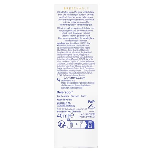 Nivea Sun Gezichtsfluid SPF 50+ – Licht getint, 40 ml - View 3