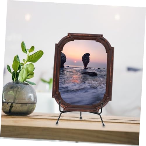 GARVALON 4Pcs Suporte De Exibição Dobrável Suporte De Imagem Suporte De Placa Suporte De Moldura De