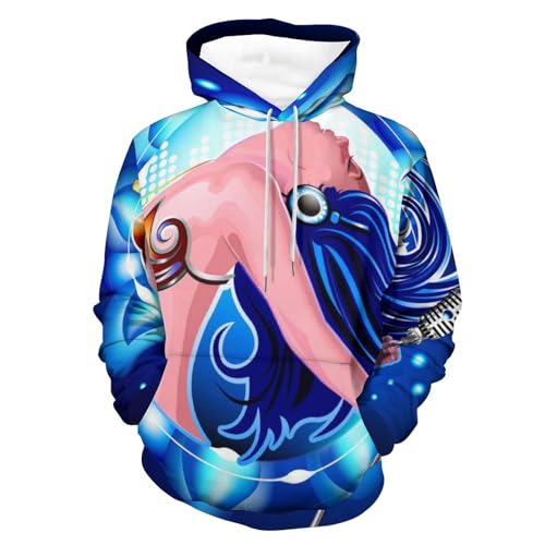 Sweat à capuche musique unisexe pull manche longue pour homme et femme