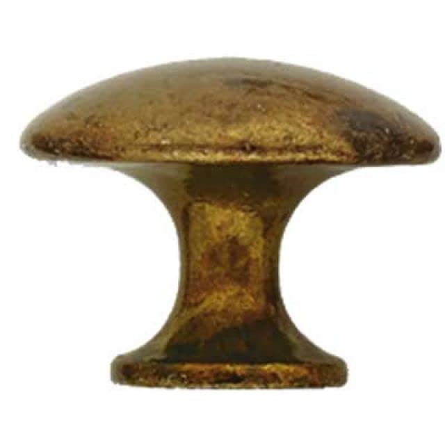 Bouton pour meuble 24220 laiton antique 30mm | Poignée tiroir vintage