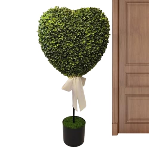 Décorations de cœur artificiel Saint-Valentin pour fenêtre et jardin