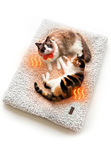 Mora Pets Selbstheizende Katzendecke Selbstwärmend Decke Katze, 74 x 48 cm