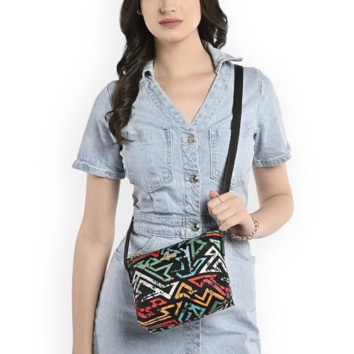 Image of Lavie Women's Tessie Stripe Crossbody Sling Bag | Ladies Purse Handbag | Gift for Women