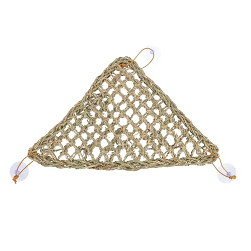 Toddmomy Breathable Triangle Woven Pet Pad Cat Dog Mat with Suction for Comfortable Home Use Lightweight and Easy Indoor Relaxation