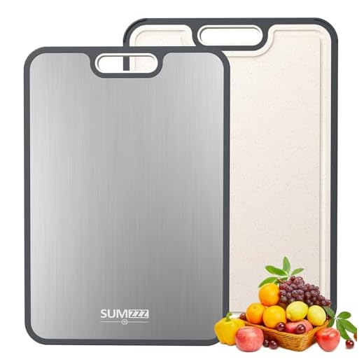 Premium Titanium Dual-Sided Cutting Board