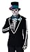 California Costumes Men's El Novio Muerto, Black/Turquoise, Medium