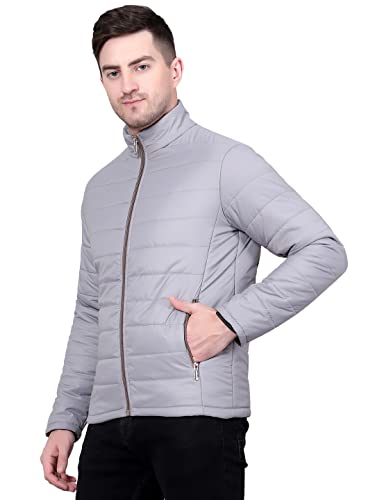 Image of KOTTY Men's Nylon Regular Solid Stylish Designed for Comfort and Warmth Puffer Jacket