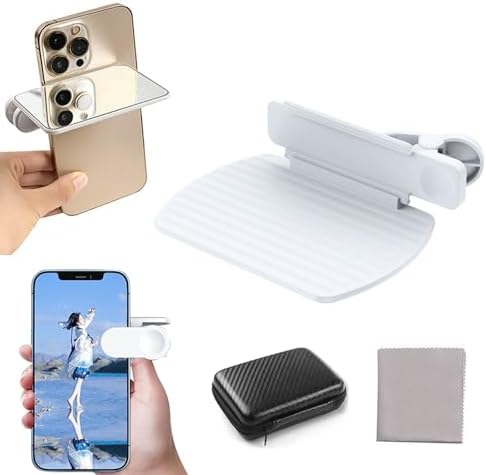 Andoer Portable Smartphone Camera Mirror Reflection Clip Kit with...