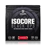 HALEO WPI プロテイン アイソコアブラックオプス 人工甘味料不使用 ホエイプロテイン アイソレート 食物繊維 イヌリン 乳酸菌 配合 1kg ストロベリージェラート風味