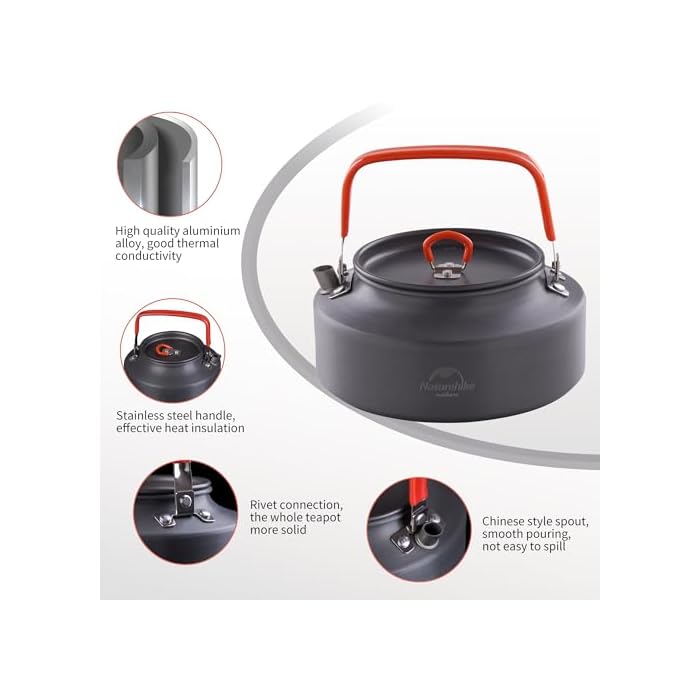Naturehike Camping Teapot Kettle Coffee Pot - Image 4
