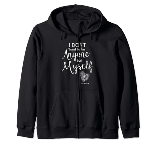 T-shirt avec citation Anne of Green Gables : Anyone But Myself Sweat à Capuche
