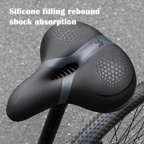 Siège de vélo pour homme avec absorption des chocs intégrée - 2
