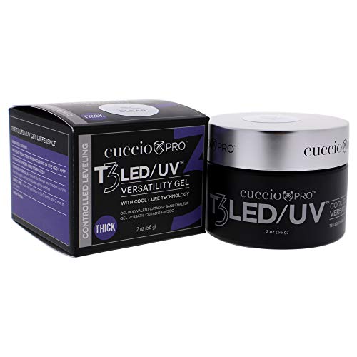 Gel Cuccio Pro T3 LED/UV Versátil Transparente 2 Oz miniatura 3