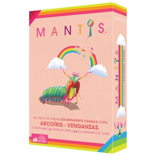 Exploding Kittens | Mantis | Juego de Cartas Coloridamente...