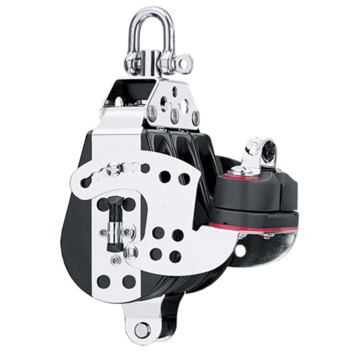 Harken, 3.00 Midrange Triple w/Hex Cam Cleat and Becket, 1556