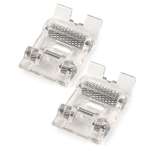 Lirun 2 pcs CY-722W Pie Prensatelas para Máquina de Coser miniatura 4