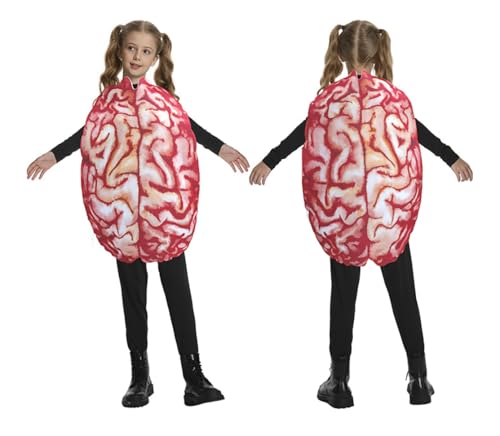 Costume imprimé cœur unisexe pour enfants et adultes idéal pour Halloween