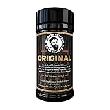 Bearded Butchers Blend Original Seasoning, 6 oz Shaker – All-Purpose Spice for Meats, Veggies, Soups, Sandwiches, Eggs, Fries – No MSG, Gluten-Free, No Sugar, Bold Flavor