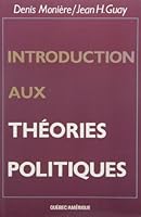 Introduction aux théories politiques 2890373622 Book Cover