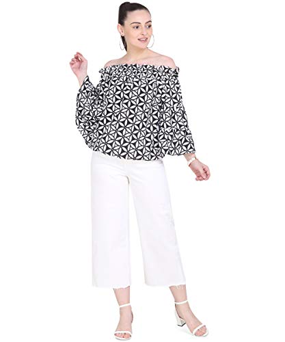 Image of OOMPH! Women's Crepe Off Shoulder Top