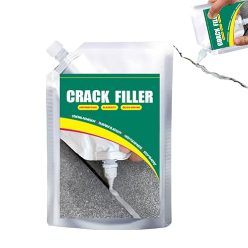 LckCryspho セメントクラックフィラー 防水 漏水防止 超微粒子シリカ配合 500ml コンクリート補修材 キッチン 浴室 ガレージ用