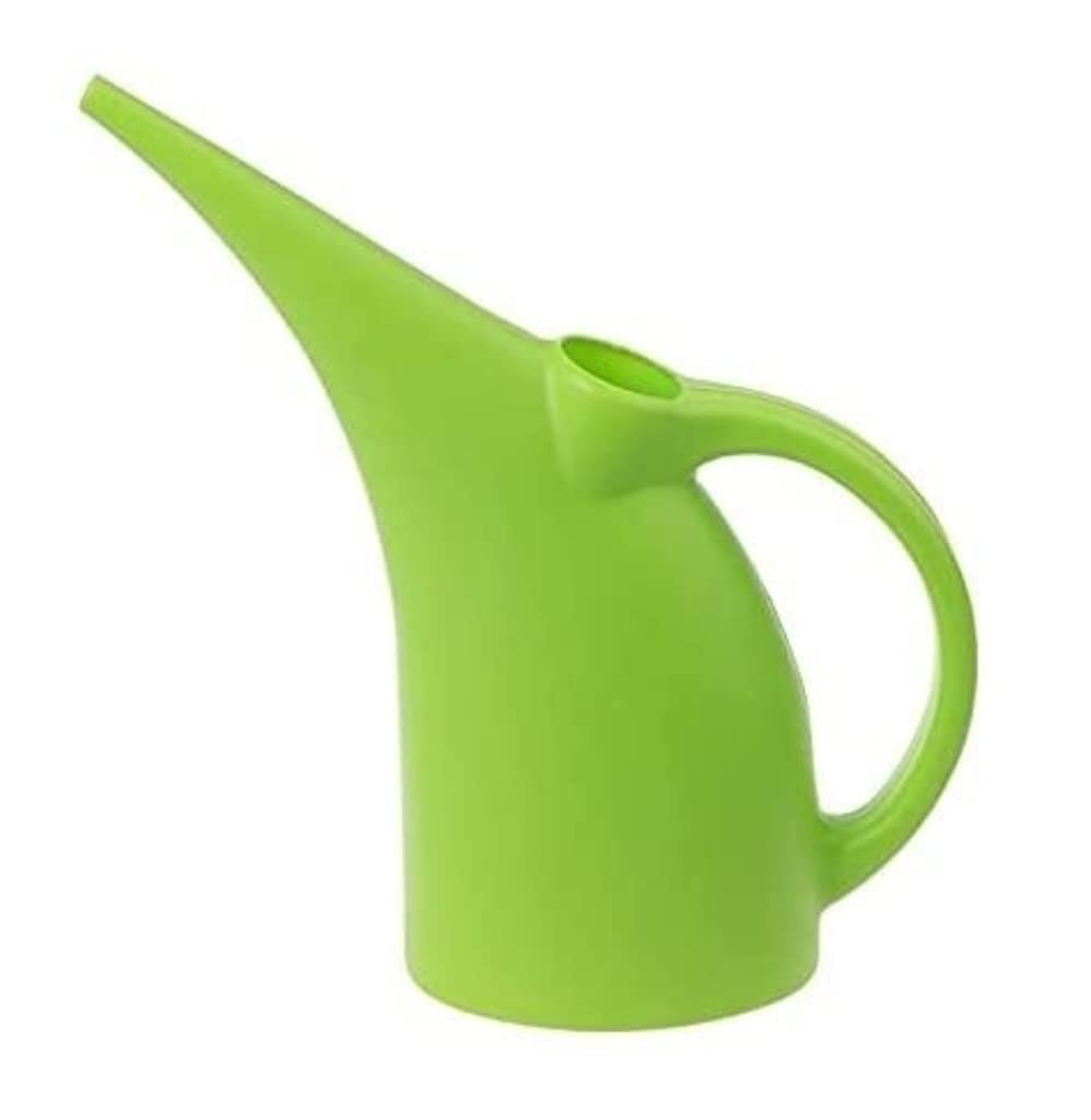 Gießkanne Gießkanne Aus Kunststoff Mit Langem Auslauf, Wasserkocher, Elegante Blume, Pflanze, Sprinkler, Hausgartenbedarf, Gießflasche Gartenarbeit(Grün)