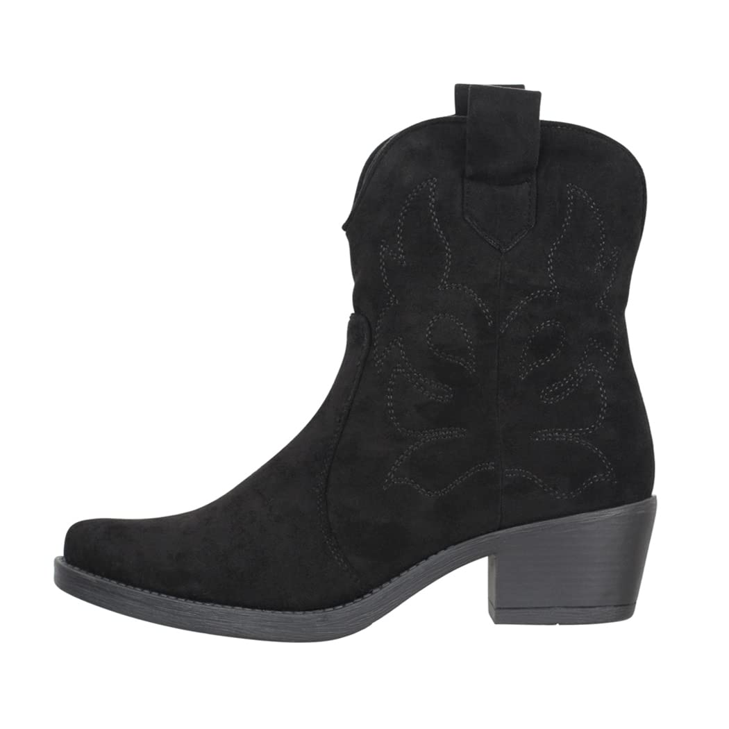 Botines Mujer Botas de Vaquero Chunkyrayan