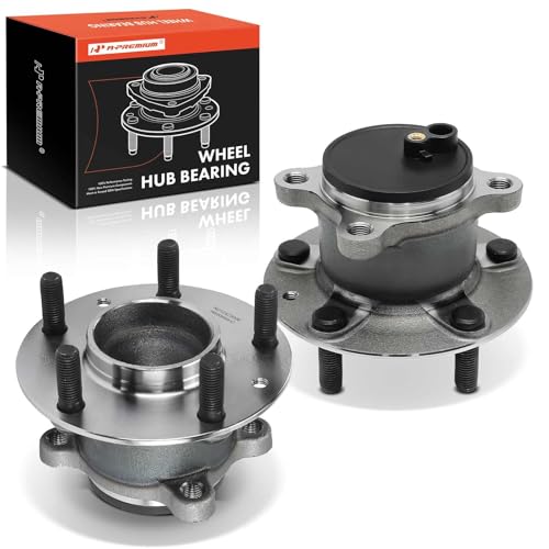 A-Premium 2 x Rear Wheel Bearing and Hub Assembly with 5-Lug Compatible with Mazda CX-3 CX3 2016-2021, FWD Only