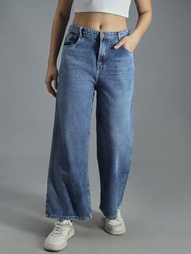 Image of HIGH Star Women's Regular Fit Mid Rise Jeans