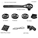 Bike Computer Mount,Out Front Cycling Bike Mount for Integrated Bicycle Handlebar,Compatible for Road Bikes,for Wahoo,for Bryton,for Cateye,for GoPro Full Range & Flashlight A