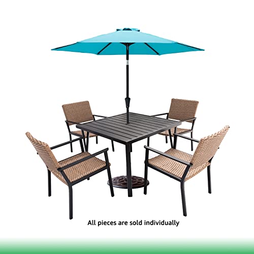 Helios&Hestia Marktparasol, tuinparasol, terrasparasol, marktparasol, tafelscherm, tuinscherm met zwengel en helling… - Afbeelding 6