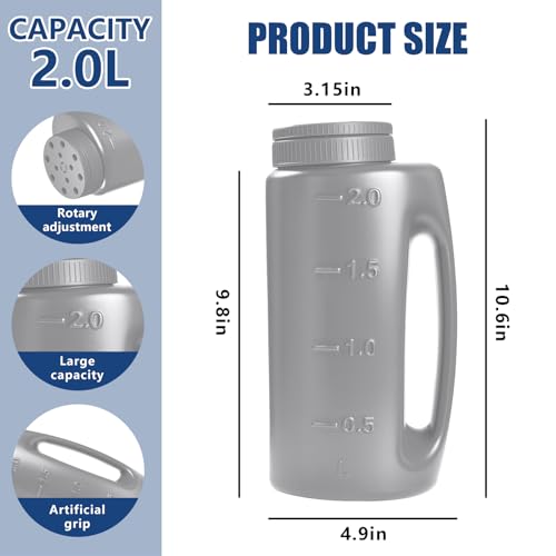 Difusor manual ajustable para semillas y fertilizante miniatura 2