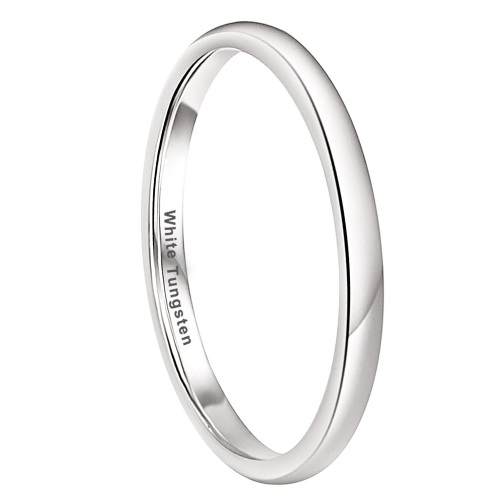 TUTISS 3mm 4mm 5mm 6mm 7mm 8mm 10mm Gold Tungsten Rings For
