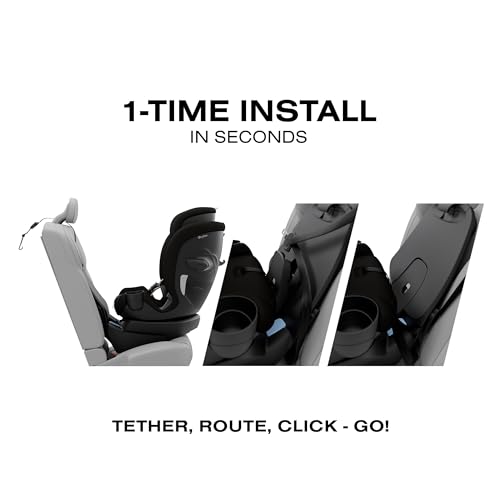 Image of Callisto G 360 Select Rotating All-in-One Convertible Car Seat - Black