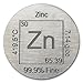 1 oz Ounce Zinc Round .999 Pure Paperweight - Element Design with Certificate of Authenticity