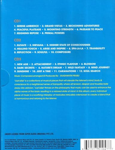 Image of MUSIC FOR RELAXATION (SET OF 3 CDS)