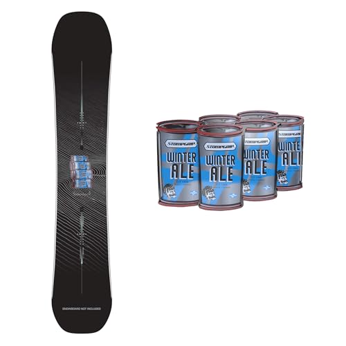 Stompgrip Premium Snowboard Stomp Pad | Six Pack | 3D Decal | Printed