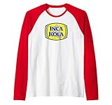 Inca Kola Bebida Gaseosa Soda Perú Peruana Lima Ceviche Aji Camiseta Manga Raglan