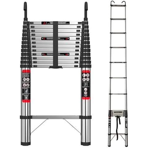 LMstarz 5M Stainless Steel Telescopic Ladder Cover