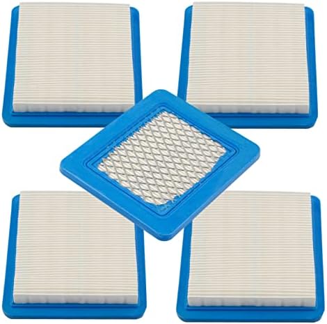 JICHEKU 491588S Lawn Mower Air Filter compatible with B&S 491588 493537 493537S 399959 Honda Gc135 Gcv135 Gc160 Gcv160 Gc190 Gcv190 Gx100 JD AM116236 LG491588JD LG491588S PT15853 17211-ZL8-003 (5PCS)