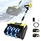 Electric Snow Shovel, 21V Electric Snow Blower with Battery and Charger, 19FT Throw Distance, Lightweight 9.9lb for Driveway, Steps, Patio, Sidewalk(Yellow)