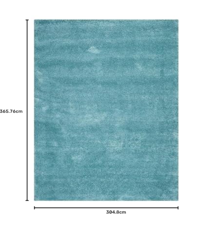 Image of Presence Gorgeous Design of Super Soft Shaggy Carpet for Living Room, Bedroom, Hall and Anywhere in Home. [10x12 feet]